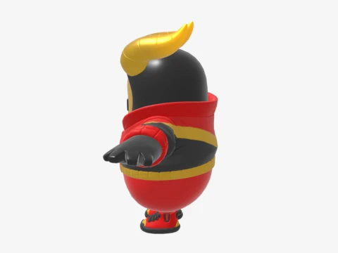 Heavy Elite Legionnaire Fall Guy - Fortnite 3D Model