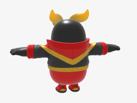 Heavy Elite Legionnaire Fall Guy - Fortnite 3D Model