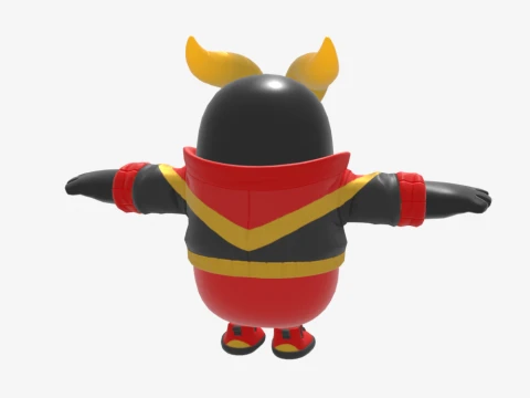 Heavy Elite Legionnaire Fall Guy - Fortnite 3D Model