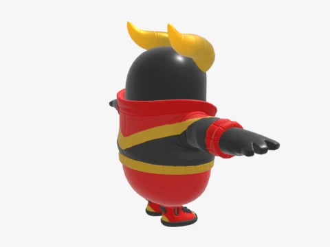 Heavy Elite Legionnaire Fall Guy - Fortnite 3D Model