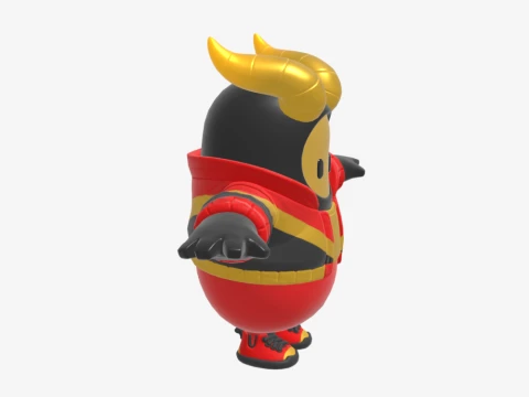 Heavy Elite Legionnaire Fall Guy - Fortnite 3D Model