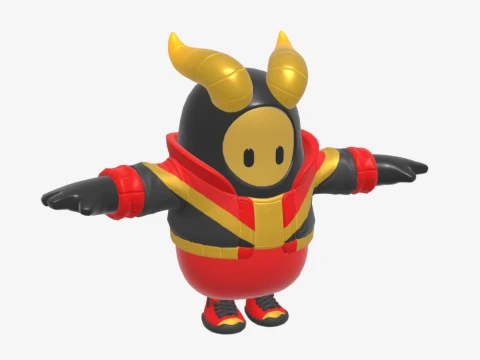 Heavy Elite Legionnaire Fall Guy - Fortnite 3D Model