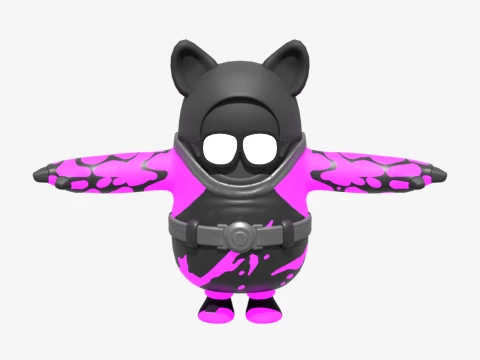 Phantom Meowscles Fall Guy - Fortnite 3D Model