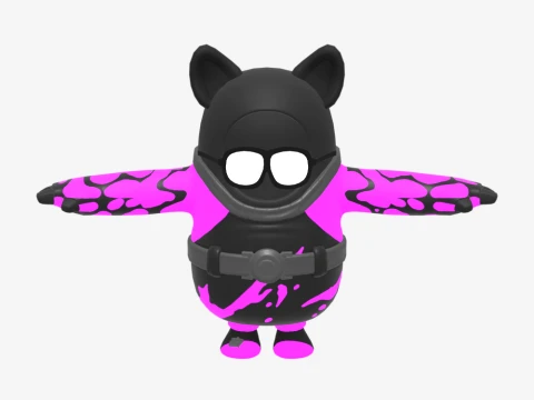 Phantom Meowscles Fall Guy - Fortnite 3D Model