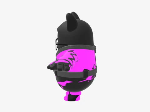 Phantom Meowscles Fall Guy - Fortnite 3D Model