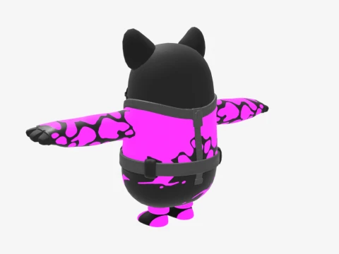 Phantom Meowscles Fall Guy - Fortnite 3D Model