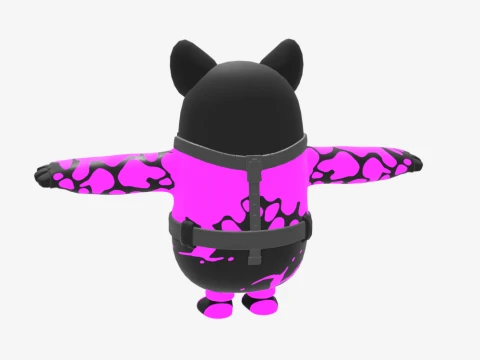 Phantom Meowscles Fall Guy - Fortnite 3D Model