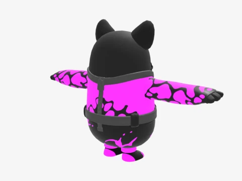 Phantom Meowscles Fall Guy - Fortnite 3D Model