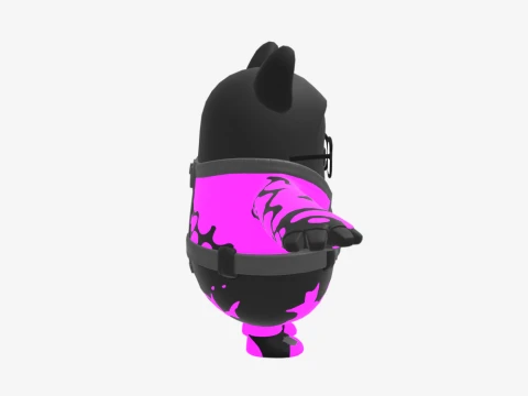 Phantom Meowscles Fall Guy - Fortnite 3D Model