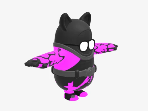 Phantom Meowscles Fall Guy - Fortnite 3D Model