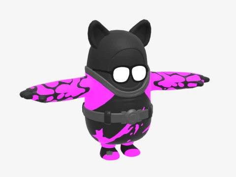 Phantom Meowscles Fall Guy - Fortnite 3D Model
