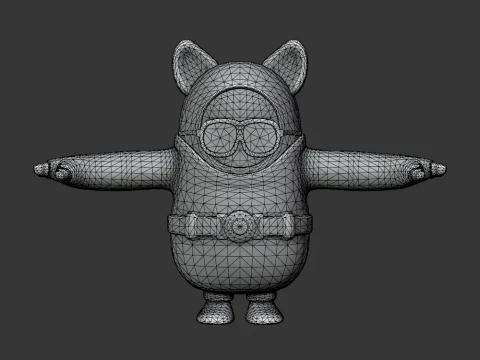 Phantom Meowscles Fall Guy - Fortnite 3D Model