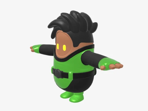 Hunter Fall Guy - Fortnite 3D Model