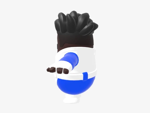 Hypersonic Fall Guy - Fortnite 3D Model