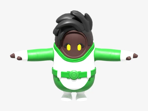 Backlash Fall Guy - Fortnite 3D Model