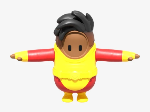 Blastoff Fall Guy - Fortnite 3D Model