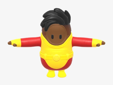 Blastoff Fall Guy - Fortnite 3D Model