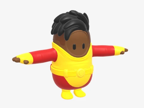 Blastoff Fall Guy - Fortnite 3D Model