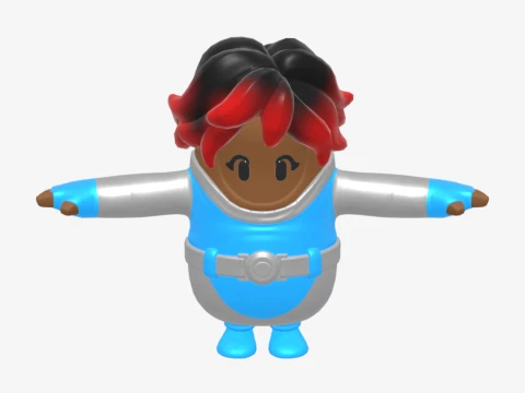 Firebrand Fall Guy - Fortnite 3D Model