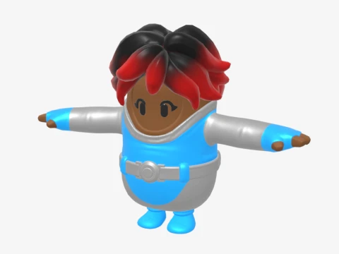 Firebrand Fall Guy - Fortnite 3D Model