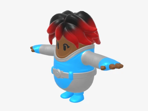Firebrand Fall Guy - Fortnite 3D Model