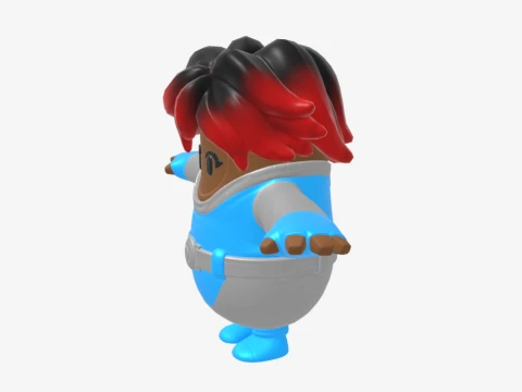 Firebrand Fall Guy - Fortnite 3D Model