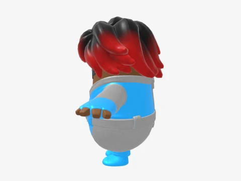 Firebrand Fall Guy - Fortnite 3D Model
