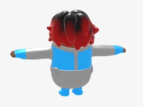 Firebrand Fall Guy - Fortnite 3D Model