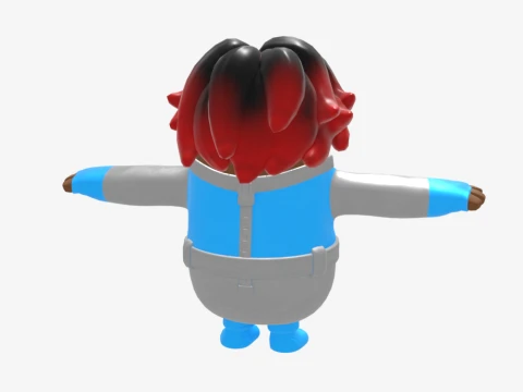 Firebrand Fall Guy - Fortnite 3D Model