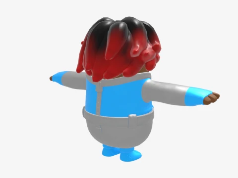Firebrand Fall Guy - Fortnite 3D Model