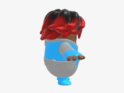 Firebrand Fall Guy - Fortnite 3D Model