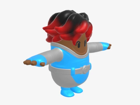 Firebrand Fall Guy - Fortnite 3D Model