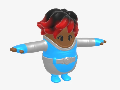 Firebrand Fall Guy - Fortnite 3D Model