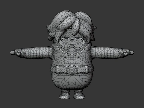 Firebrand Fall Guy - Fortnite 3D Model