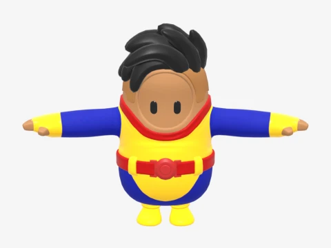 Wanderlust Fall Guy - Fortnite 3D Model