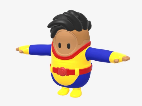 Wanderlust Fall Guy - Fortnite 3D Model
