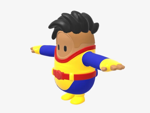 Wanderlust Fall Guy - Fortnite 3D Model