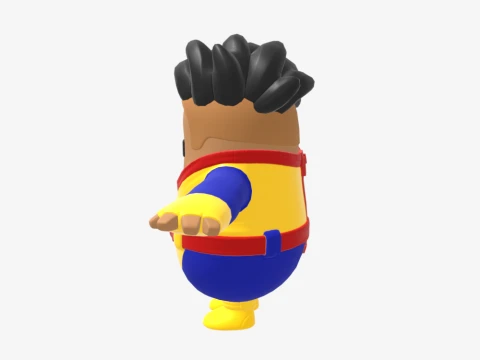 Wanderlust Fall Guy - Fortnite 3D Model