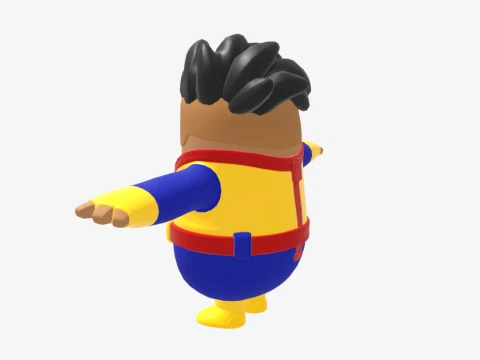 Wanderlust Fall Guy - Fortnite 3D Model