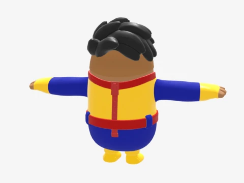 Wanderlust Fall Guy - Fortnite 3D Model