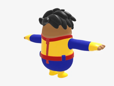 Wanderlust Fall Guy - Fortnite 3D Model