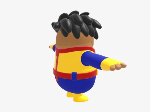 Wanderlust Fall Guy - Fortnite 3D Model