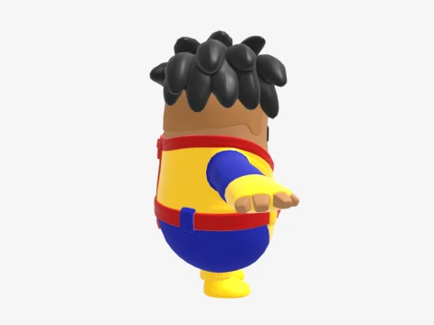 Wanderlust Fall Guy - Fortnite 3D Model