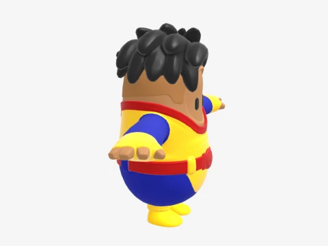 Wanderlust Fall Guy - Fortnite 3D Model