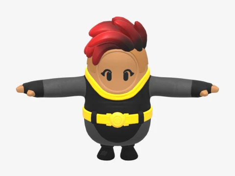 Polarity Fall Guy - Fortnite 3D Model