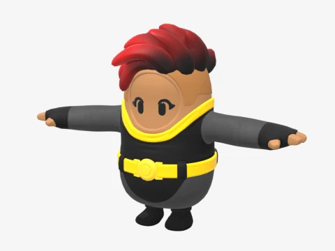 Polarity Fall Guy - Fortnite 3D Model