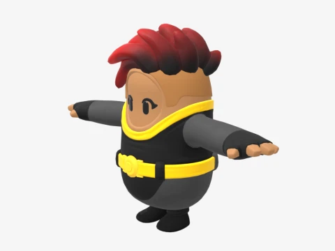 Polarity Fall Guy - Fortnite 3D Model