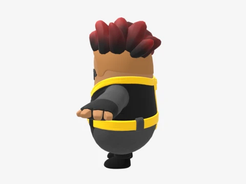 Polarity Fall Guy - Fortnite 3D Model