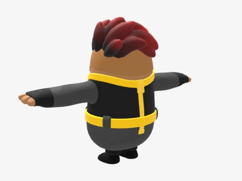 Polarity Fall Guy - Fortnite 3D Model