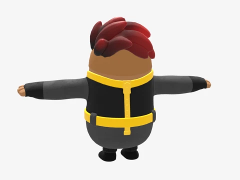 Polarity Fall Guy - Fortnite 3D Model